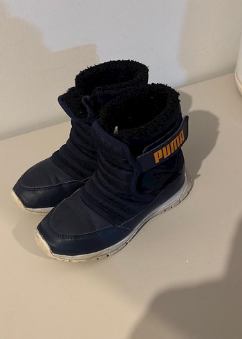 Puma Erkek Cocuk Lacivert Kar Botu Puma