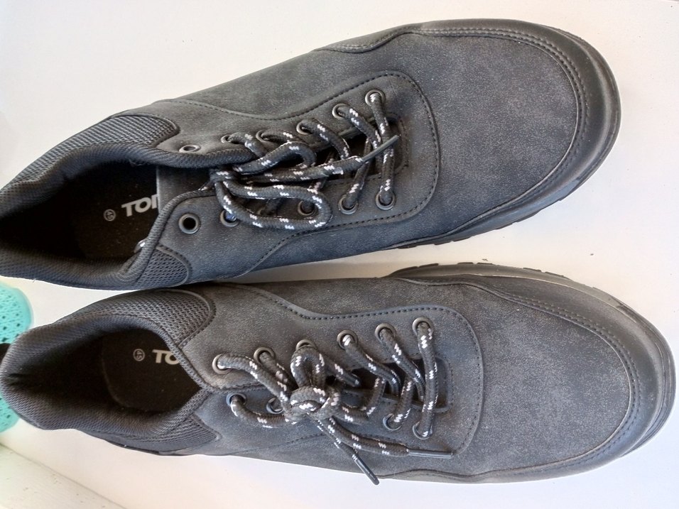 Gri Street Wear Erkek Ayakkabı Bağı - Görsel 2