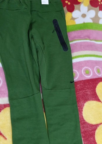 Nike Yeşil Beyaz Fermuarlı Rahat Eşofman - Görsel 6