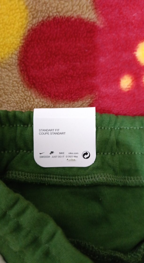 Nike Yeşil Beyaz Fermuarlı Rahat Eşofman - Görsel 3