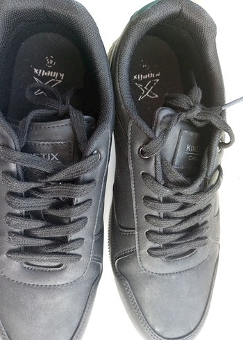 Siyah Erkek Spor Ayakkabı Bağcığı - Görsel 5