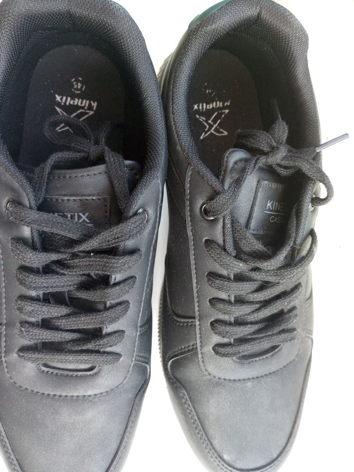 Siyah Erkek Spor Ayakkabı Bağcığı - Görsel 5