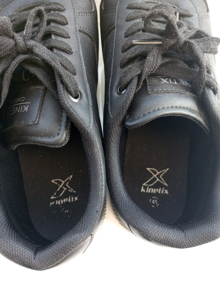 Siyah Erkek Spor Ayakkabı Bağcığı - Görsel 2