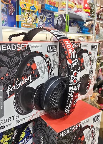 Kablosuz Renkli Kulaklık - Görsel 6