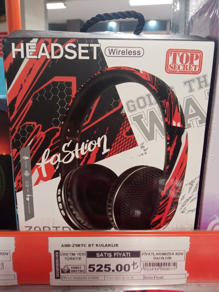 Kablosuz Renkli Kulaklık - Görsel 2