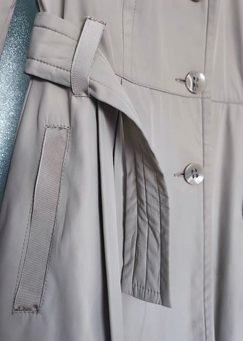 xl Beden ten rengi Renk Trench bej