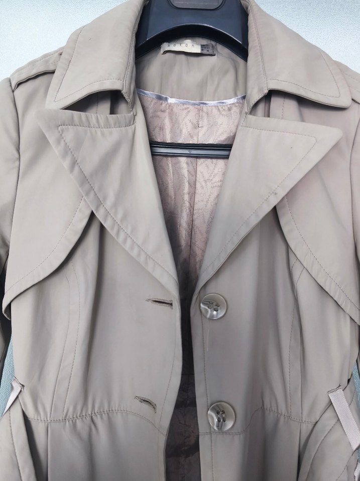 Trench bej - Görsel 3