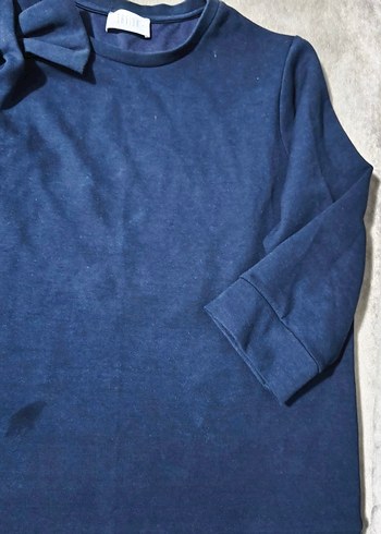 Kadın lacivert Uzun Kollu Sweatshirt - Görsel 2