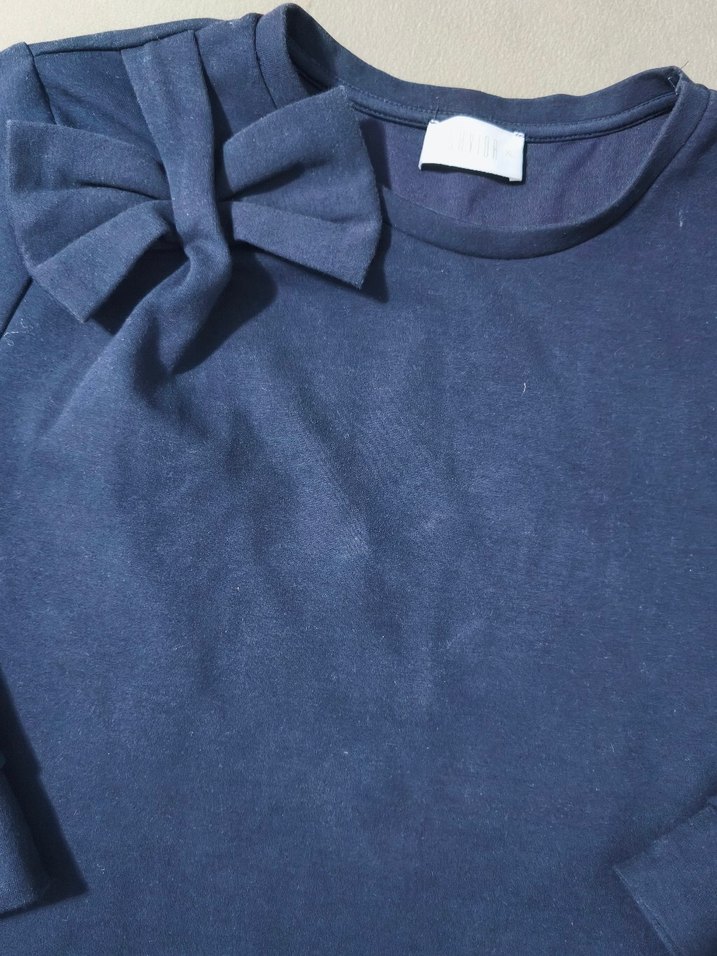 Kadın lacivert Uzun Kollu Sweatshirt - Görsel 4