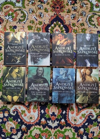 Witcher 8 kitap set