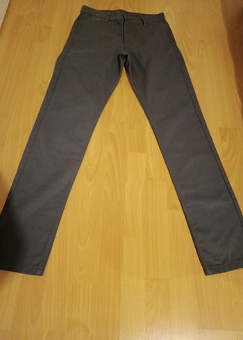 Gri Erkek Regular Fit Günlük Pantolon - Görsel 2