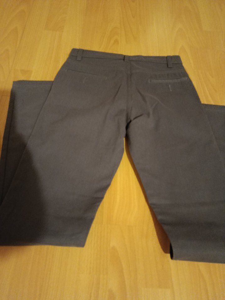 Gri Erkek Regular Fit Günlük Pantolon - Görsel 4