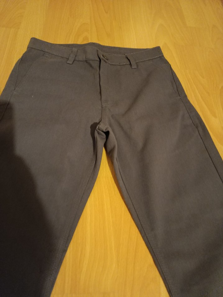 Gri Erkek Regular Fit Günlük Pantolon - Görsel 3