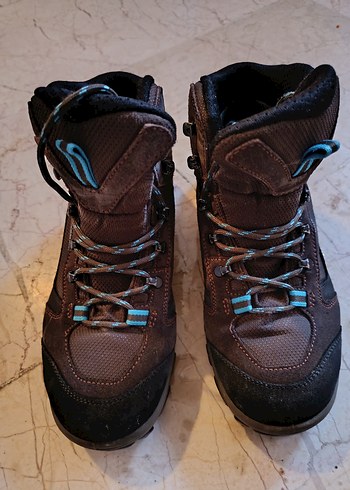 Kahverengi  Kauçuk Botlar Velcro Decathlon'dan alındı - Görsel 3