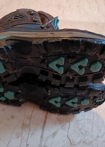 Kahverengi  Kauçuk Botlar Velcro Decathlon'dan alındı - Görsel 5