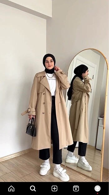 m Beden Trençkot taş rengi