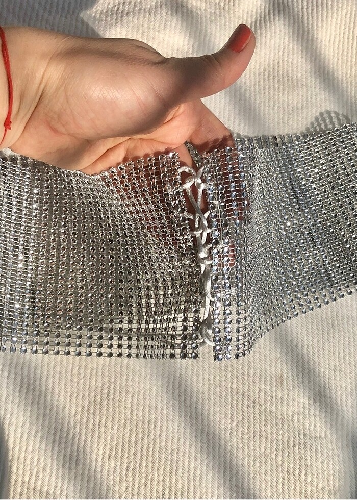 IŞILTILI KORSE KEMER - Görsel 4