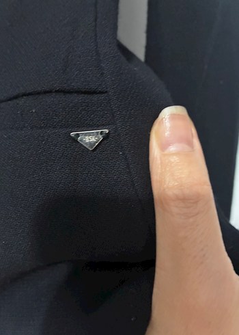 Siyah Düğmeli Kadın Blazer Ceket - Görsel 7