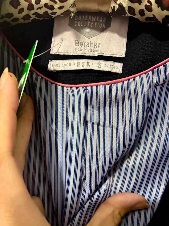 Siyah Düğmeli Kadın Blazer Ceket - Görsel 3