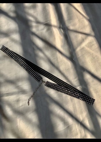 SİYAH IŞILTILI KADIN KEMER - Görsel 5