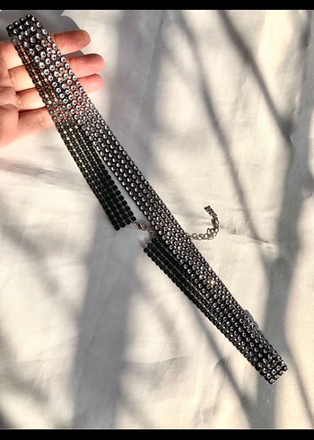 SİYAH IŞILTILI KADIN KEMER - Görsel 8