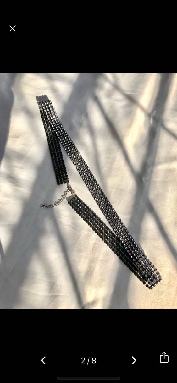 SİYAH IŞILTILI KADIN KEMER - Görsel 2