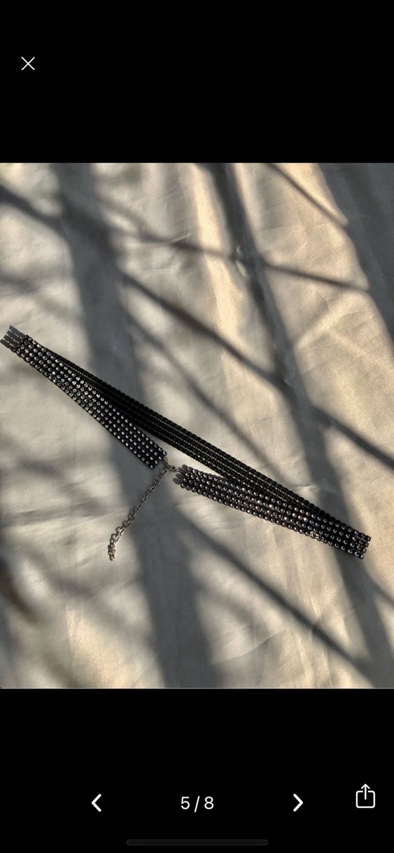 SİYAH IŞILTILI KADIN KEMER - Görsel 5