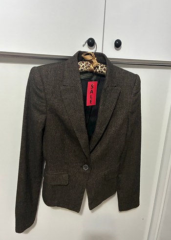 MANGO KAHVERENGİ BLAZER CEKET - Görsel 5
