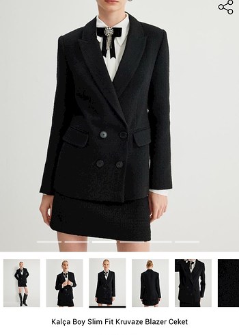 KOTON TÜVİT BLAZER CEKET - Görsel 6