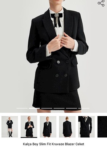 KOTON TÜVİT BLAZER CEKET - Görsel 5