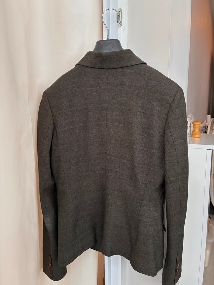 ORJİNAL ZARA KAHVERENGİ BLAZER CEKET — görsel 8/18