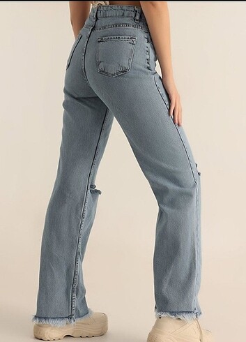 Mavi Jeans Yırtık palazzo kot pantolon