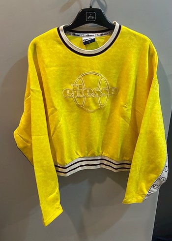 Hobby Life Sarı Tie-Dye Nakışlı Kadın Sweatshirt