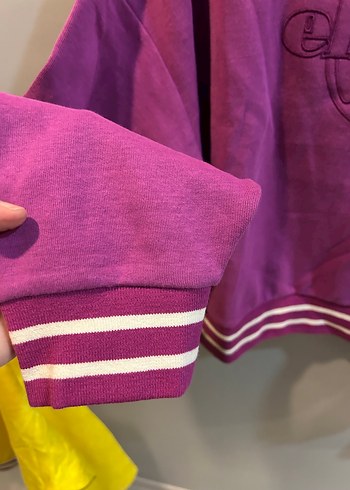 m Beden Ellesse Mor Kadın Sweatshirt