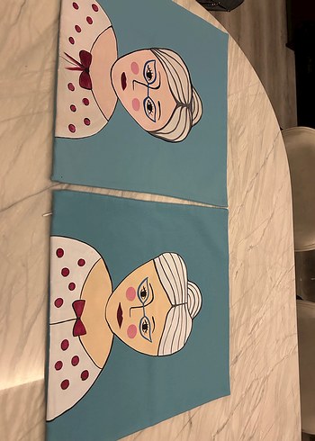 Baskılı Pastel Renkli Yastık Kılıfı iki adet - Görsel 3