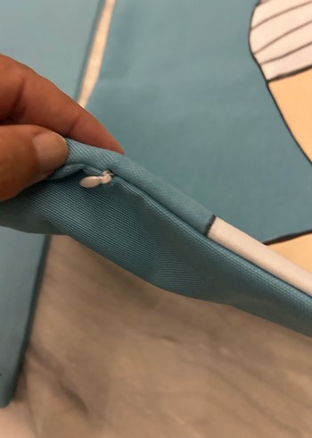 Baskılı Pastel Renkli Yastık Kılıfı iki adet - Görsel 5