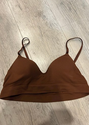 Kahverengi Atletik Bralet