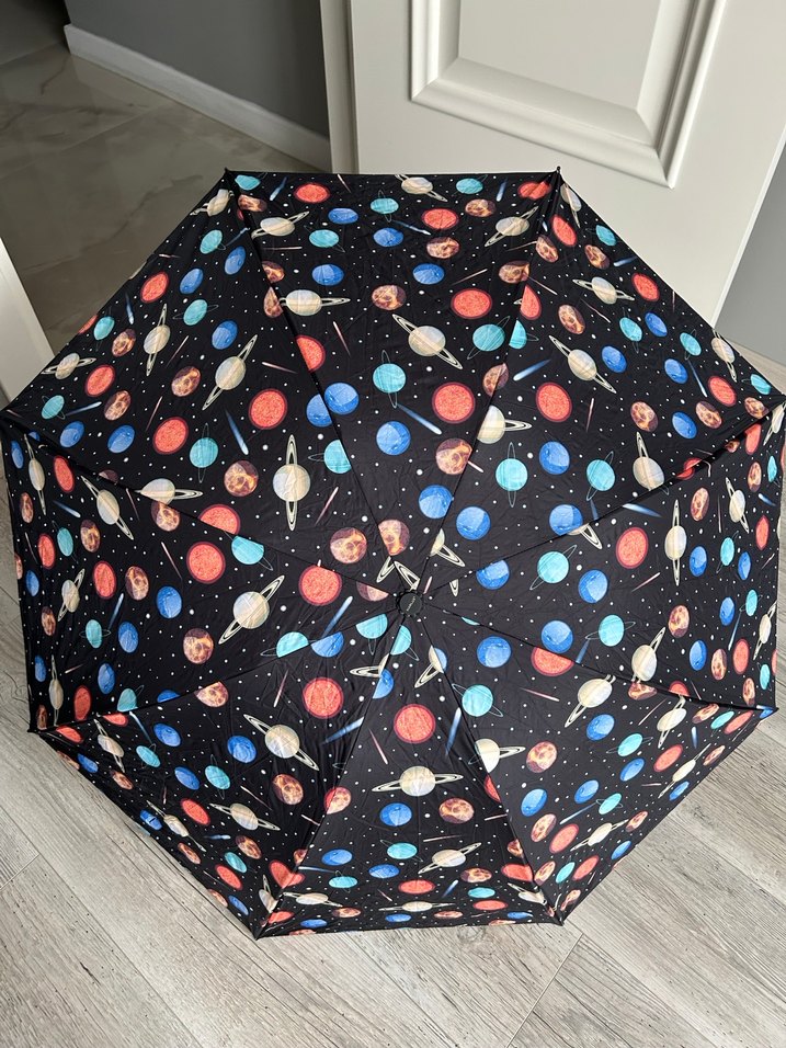 Yeşil Kadın Şemsiye Kurbağa Desenli adet fiyat - Görsel 3