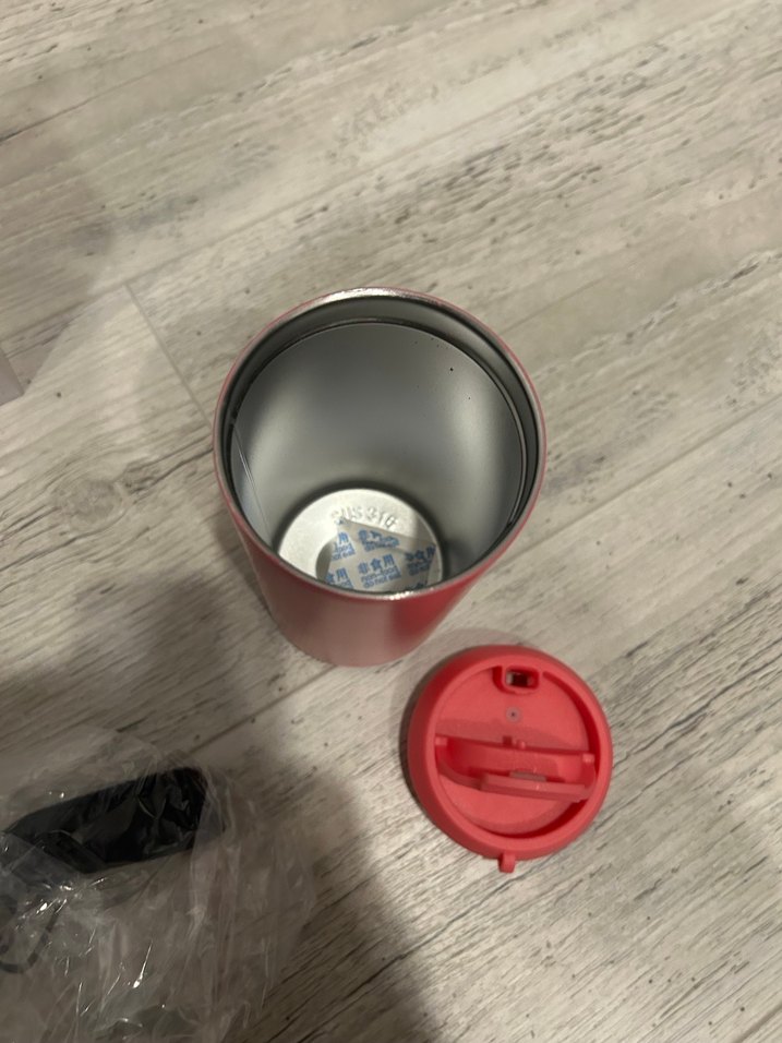 Pembe Çocuk Termosu Kaydırmaz Kapaklı - Görsel 5