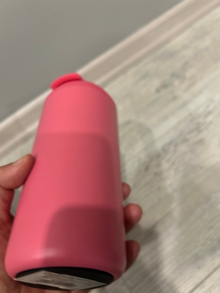 Pembe Çocuk Termosu Kaydırmaz Kapaklı - Görsel 3