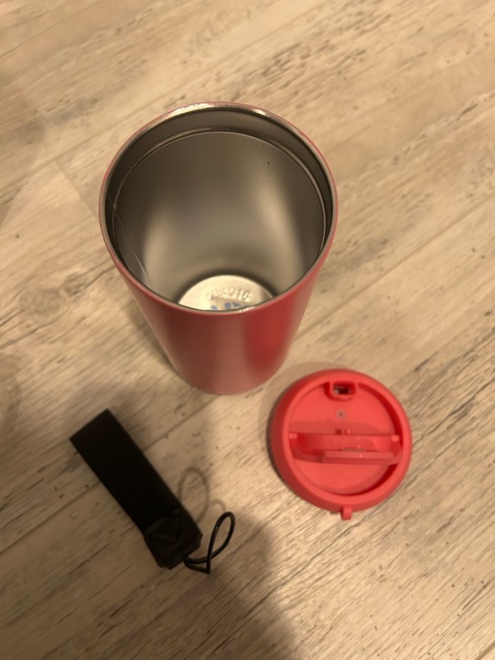 Pembe Çocuk Termosu Kaydırmaz Kapaklı - Görsel 4