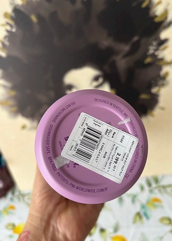 Pastel Mor Çocuk Termos Şişesi - Görsel 11