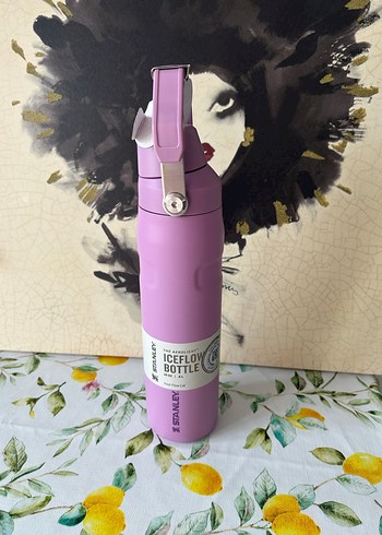 Pastel Mor Çocuk Termos Şişesi - Görsel 2