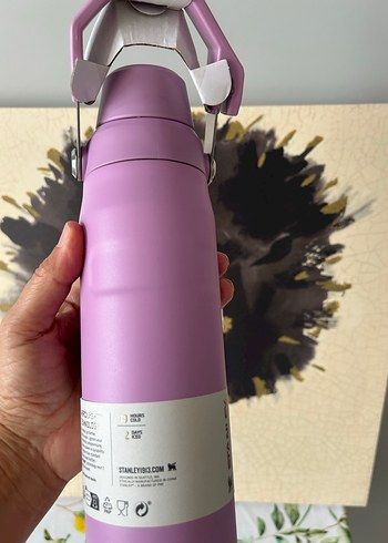 Pastel Mor Çocuk Termos Şişesi - Görsel 7