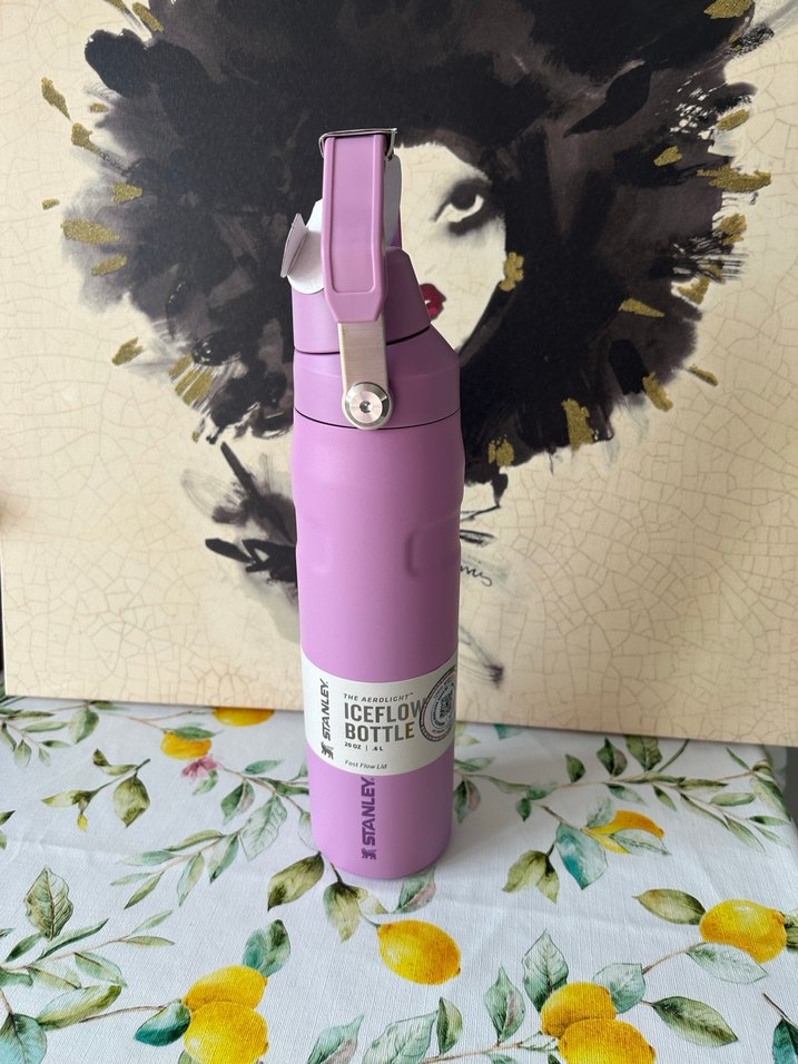 Pastel Mor Çocuk Termos Şişesi - Görsel 2