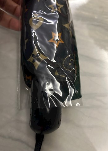 Bohem Siyah Pileli Kadın Şemsiye - Görsel 6