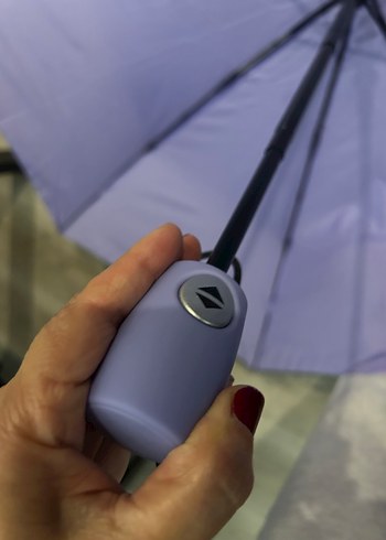 Pastel Mor Kadım otomatik şemsiye - Görsel 6