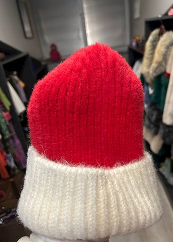 Kadın Renkli Örgü Bere - Görsel 2