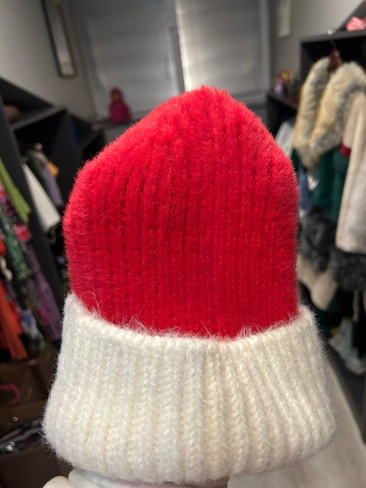 Kadın Renkli Örgü Bere - Görsel 2