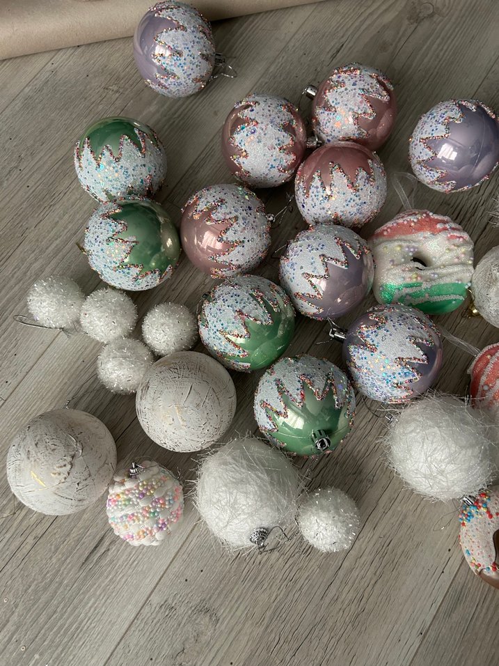 Çok Renkli Yılbaşı Süsleri Seti - Görsel 3